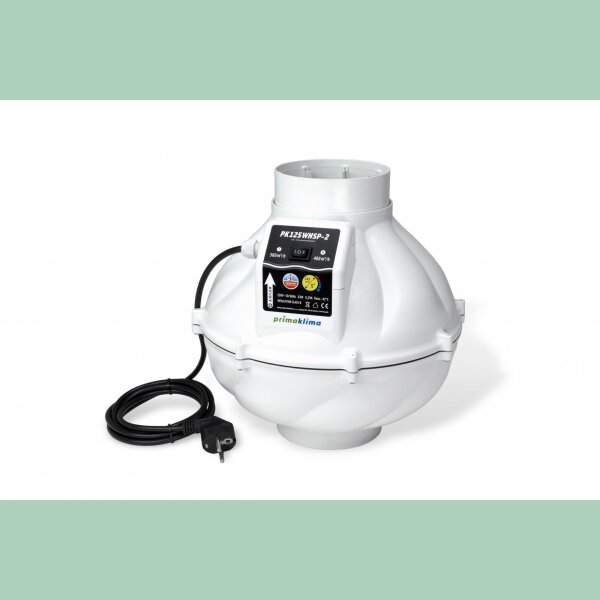 Prima Klima PK125WHSP-2 360/460m³h, Ø125 2Speed AC Whisper