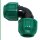 Bogen 90Â° 25mm verschraubt
