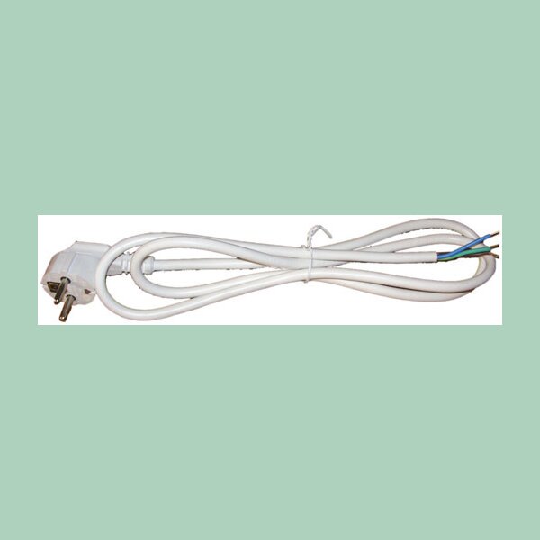 Netzstecker mit Stromkabel 3-polig 0,75mmÂ²