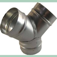 Y-StÃ¼ck Metall Ã˜100mm
