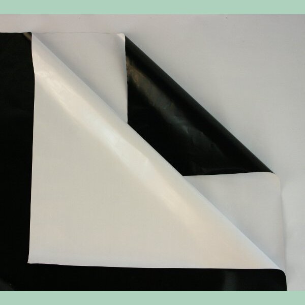 Schwarz/Weiss Folie 85Âµm EasyGrow 2m x 5m