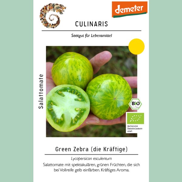 Salattomate Green Zebra