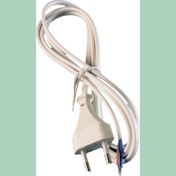 Netzstecker mit Stromkabel 2-polig 0,75mmÂ²