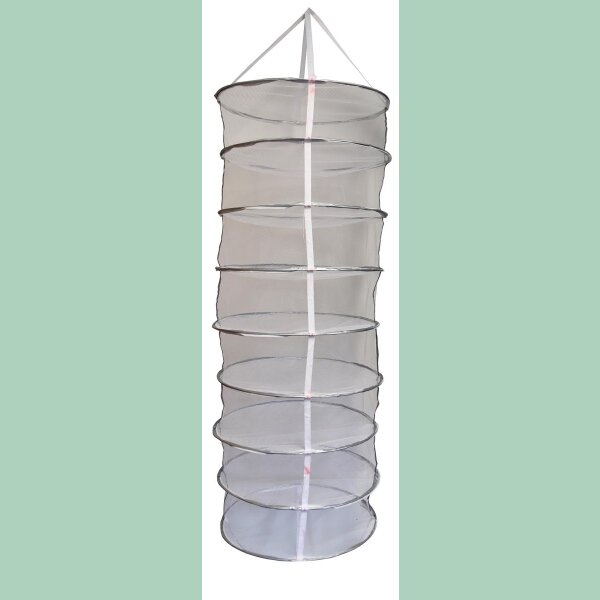 Trockennetz 8x Ã¸55 cm, Seiten halb geschlossen