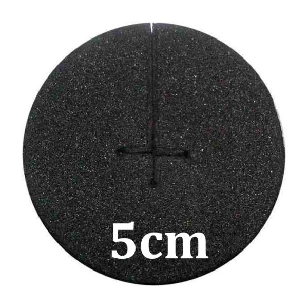 Neoprendisk Ã˜5cm schwarz