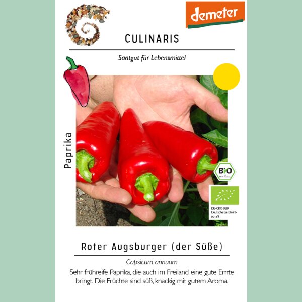 Paprika Roter Augsburger