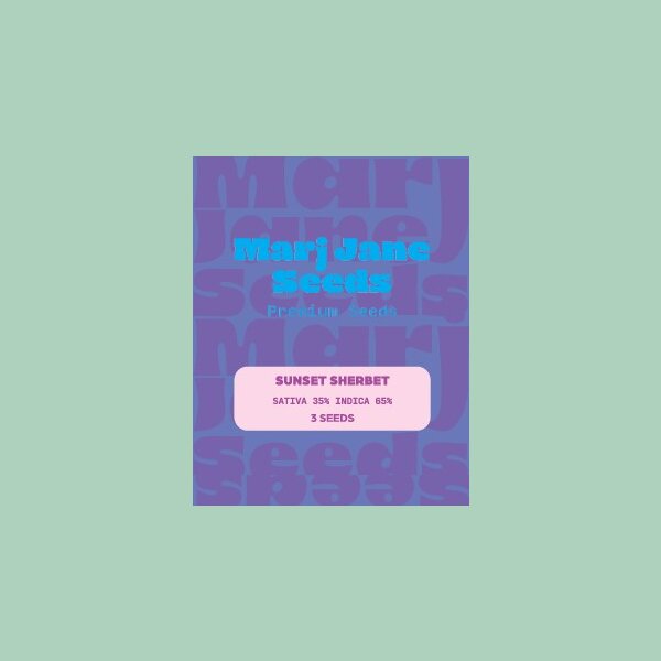 Marj Jane Sunset Sherbet Fem. 3St.