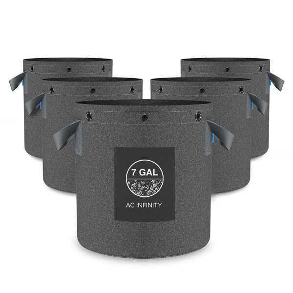 AC Infinity StofftÃ¶pfe 26.5 Liter 5er-Pack