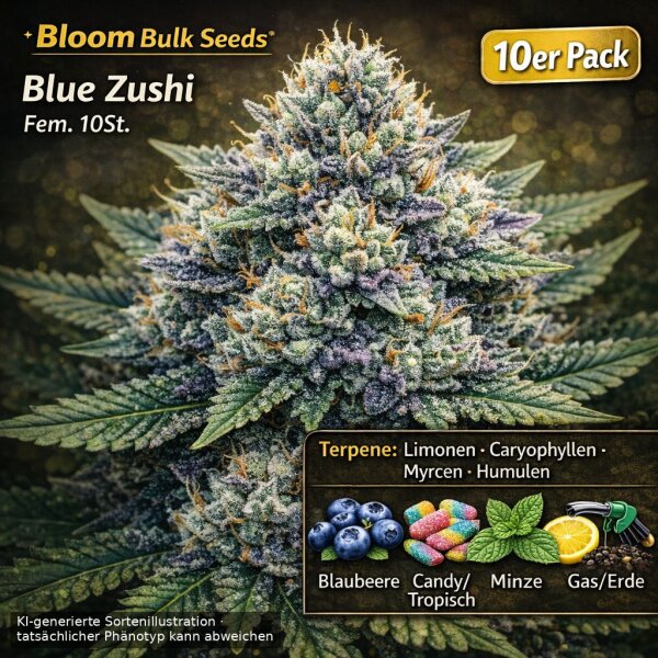 Bloom Bulk Seeds Blue Zushi Fem 10St.