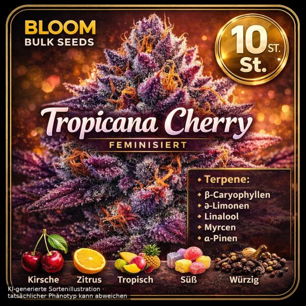Bloom Bulk Seeds Tropicana Cherry Fem 10St.