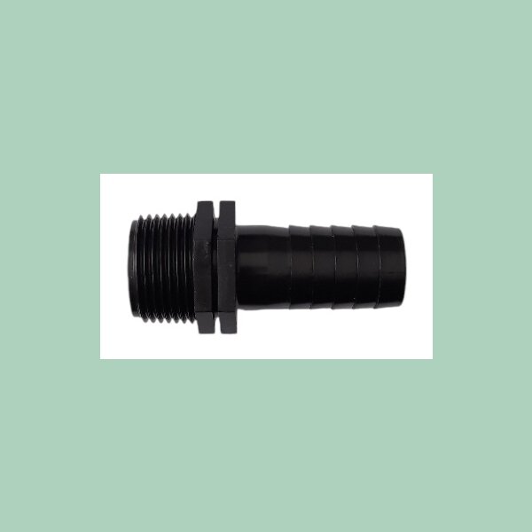 PE-Verbinder Ã˜25,4 mm auf 33,3mm (1 Zoll) AG