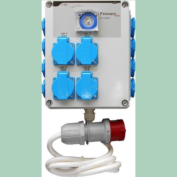GSE Timerbox II 12x 600 Watt