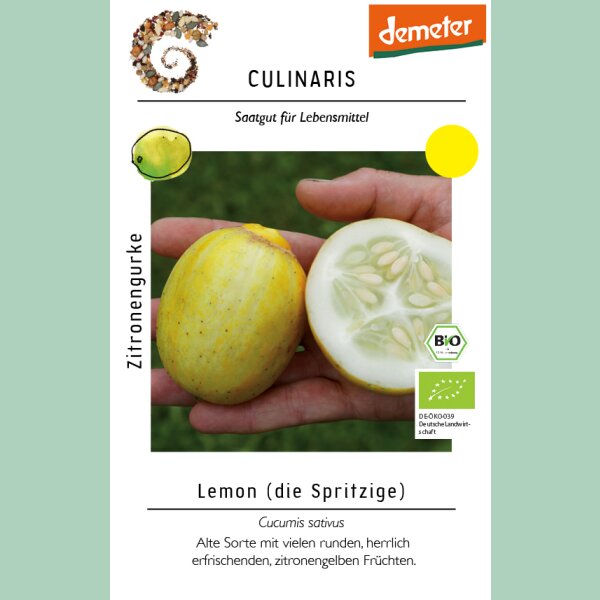 Zitronengurke, Lemon