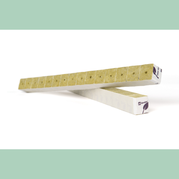 Grodan Improved (CSC) 4 x 4 cm mit Ummantelung