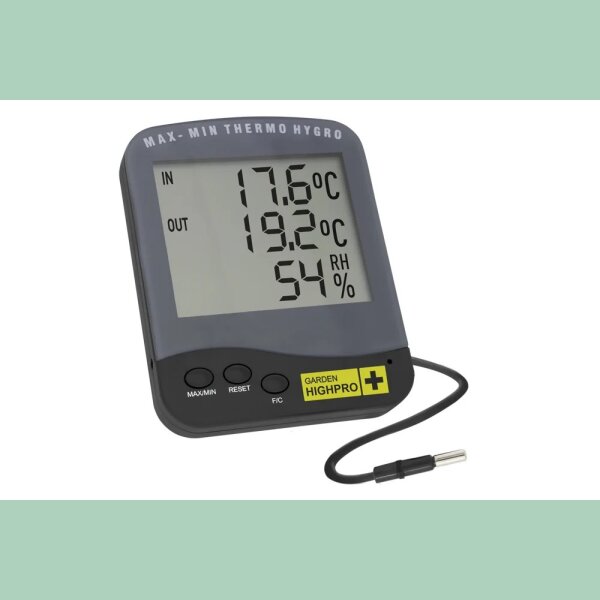 Garden Highpro Thermo- & Hygrometer Premium