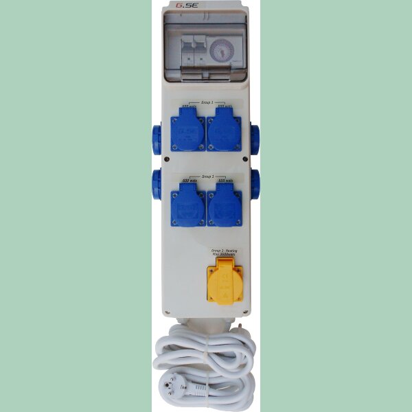 GSE Timerbox III 8x 600 Watt mit Heizungsausgang