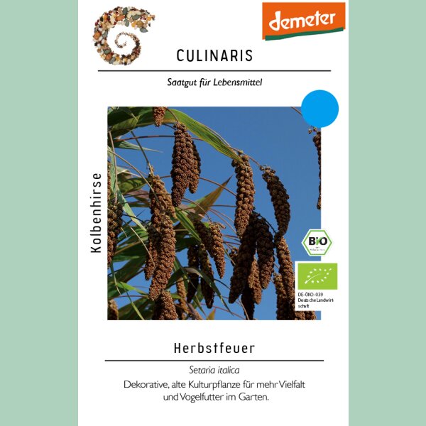 Kolbenhirse Herbstfeuer