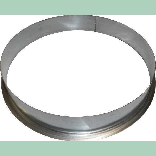 Anschlussflansch Metall Ã˜125mm